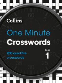 One Minute Crosswords Book 1