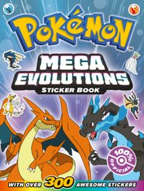 Pokemon Mega Evolutions Sticker Book
