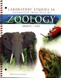 Laboratory Studies in Integrated Principles of Zoology Laboratory Studies in Integrated Principles of Zoology