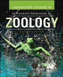 Laboratory Studies in Integrated Principles of Zoology Laboratory Studies in Integrated Principles of Zoology