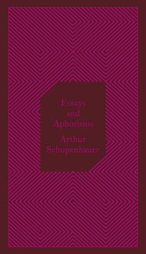 Essays and Aphorisms
