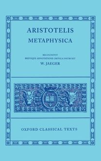 Aristotle Metaphysica