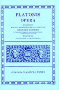 Plato Opera Vol. III