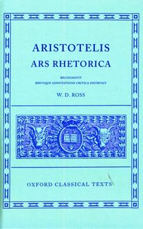 Aristotle Ars Rhetorica
