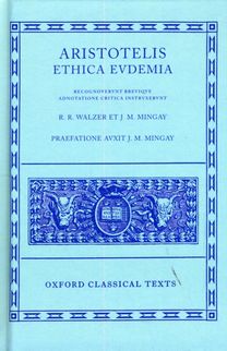 Aristotle Ethica Eudemia