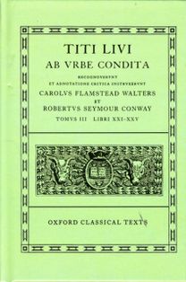 Livy Ab Urbe Condita Books XXI-XXV