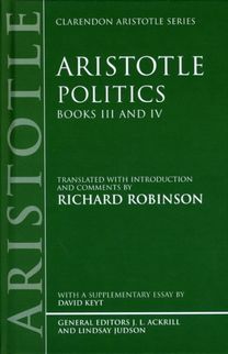 Politics: Books III and IV