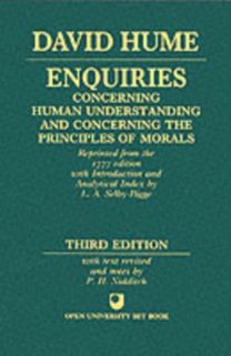 Enquiries Concerning Human Understanding and Concerning the Principles of Morals