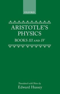 Aristotle's Physics Books Iii and Iv