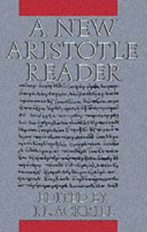 New Aristotle Reader