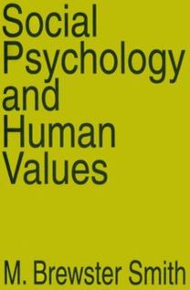 Social Psychology and Human Values