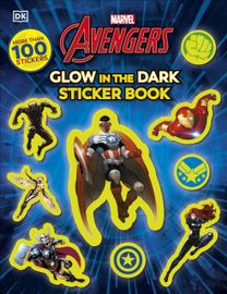Marvel Avengers Glow in the Dark Sticker Book