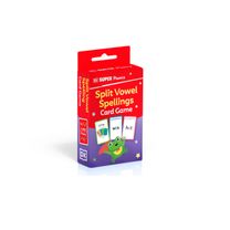 DK Super Phonics Split Vowel Spellings Card Game