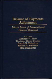 Balance of Payments Adjustment Balance of Payments Adjustment