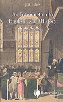 An Introduction to English Legal History