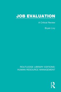 Job Evaluation Job Evaluation
