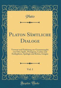 Platon Samtliche Dialoge, Vol. 1