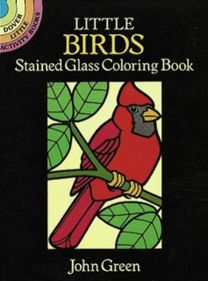 Little Birds Stained Glass Cb
