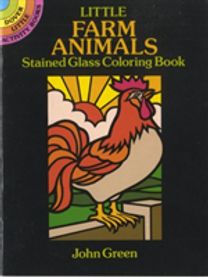 Little Farm Animals Stained Glass