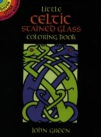 Little Celtic Stained Glass Colouring Book