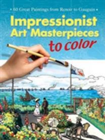 Impressionist Art Masterpieces to Color