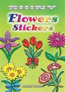Shiny Flowers Stickers