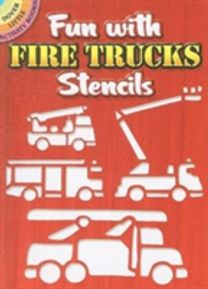 Fun with Fire Trucks Stencils