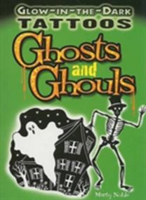 Glow-In-The-Dark Tattoos Ghosts and Ghouls