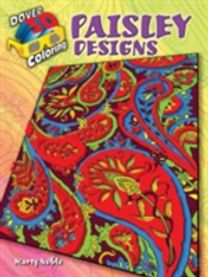 3-D Coloring Book--Paisley Designs