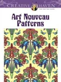 Creative Haven Art Nouveau Patterns Coloring Book