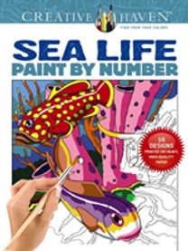 Creative Haven Sea Life Paint by Number
