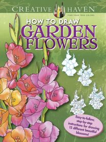Creative Haven how to Draw Garden Flowers