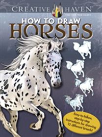 Creative Haven how to Draw Horses