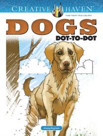 Creative Haven Dogs Dot-To-Dot