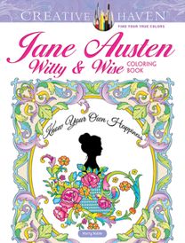 Creative Haven Jane Austen Witty & Wise Coloring Book