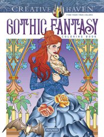Creative Haven Gothic Fantasy Coloring Book