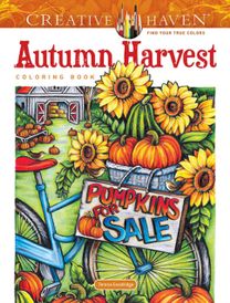 Creative Haven Autumn Harvest Coloring Book