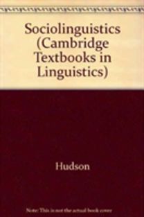 Sociolinguistics