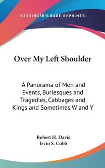 Over My Left Shoulder: a Panorama of Men