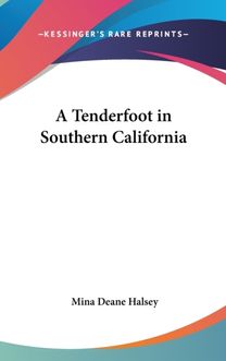 A Tenderfoot in Southern California