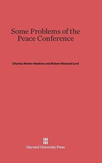 Some Problems of the Peace Conference