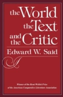 World the Text & the Critic