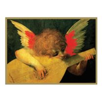 Angel Musician Half Note
