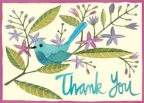 Avian Friends Parcel Thank You Notes