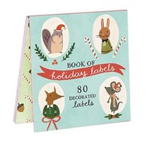 Holiday Forest Friends Labels