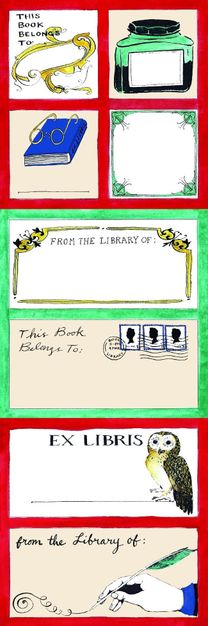 Molly Hatch Owl Bookplates