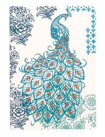 Peacock Handmade Embroidered Journal