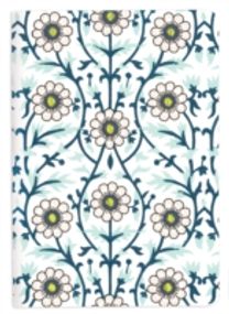 Floral Trellis Embroidered Journal
