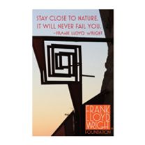 Frank Lloyd Wright Taliesin West Whirling Arrow Magnet