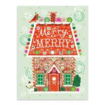Sweet Christmas Large Embellished Notecards